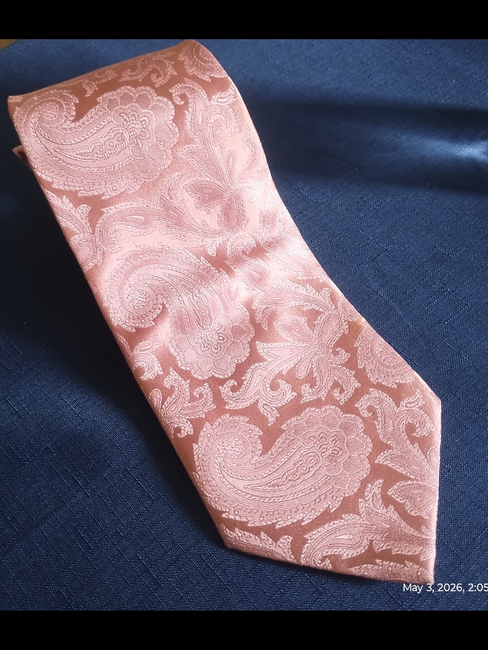 Donald J Trump Gold Bar Signature Collection Silk Tie